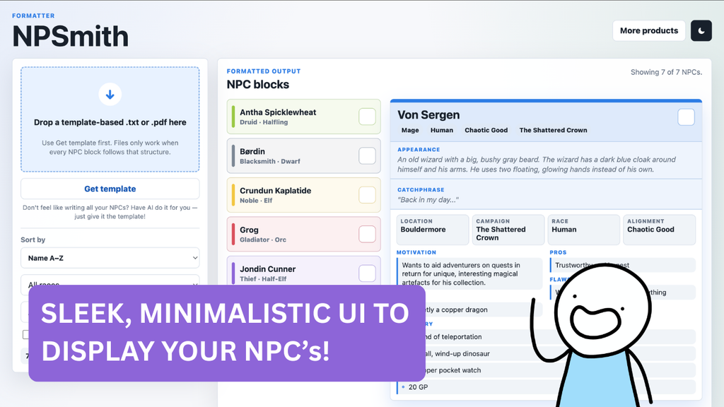 NPC Smith — Complete Edition