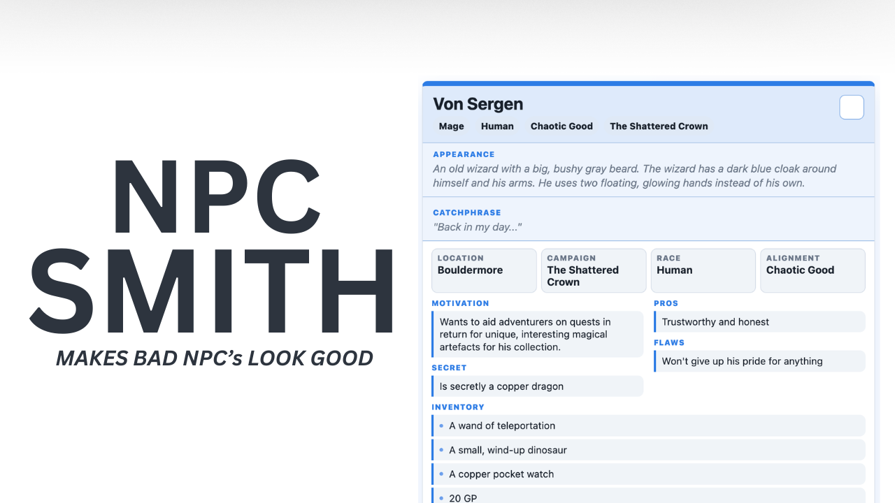 NPC Smith — Complete Edition